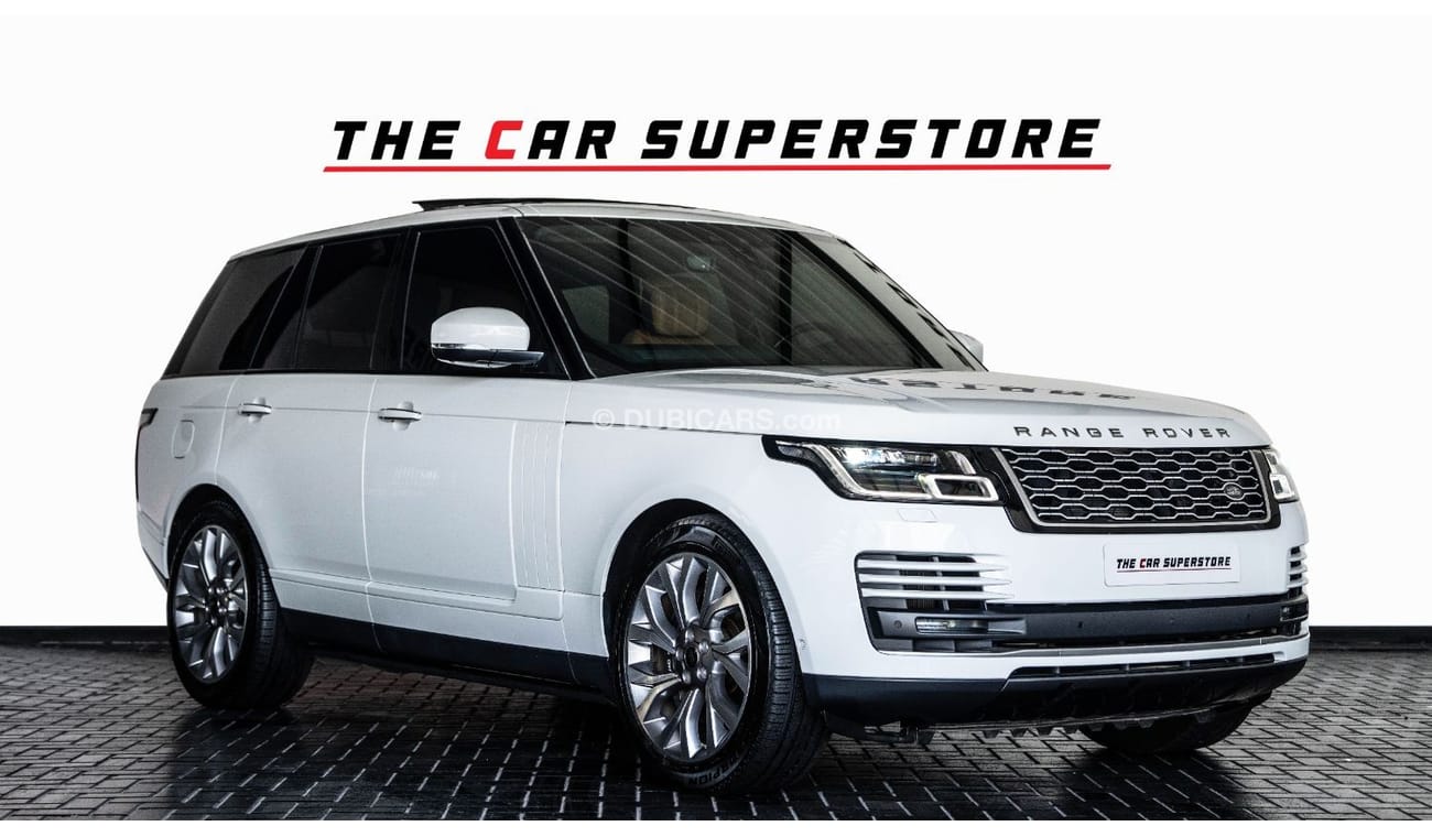 لاند روفر رانج روفر فوج إس إي سوبرتشارج 2020 - RANGE ROVER VOGUE SE P525 - GCC - FULL AGENCY HISTORY - WARRANTY TILL NOV 2024 WITH AL TAYER