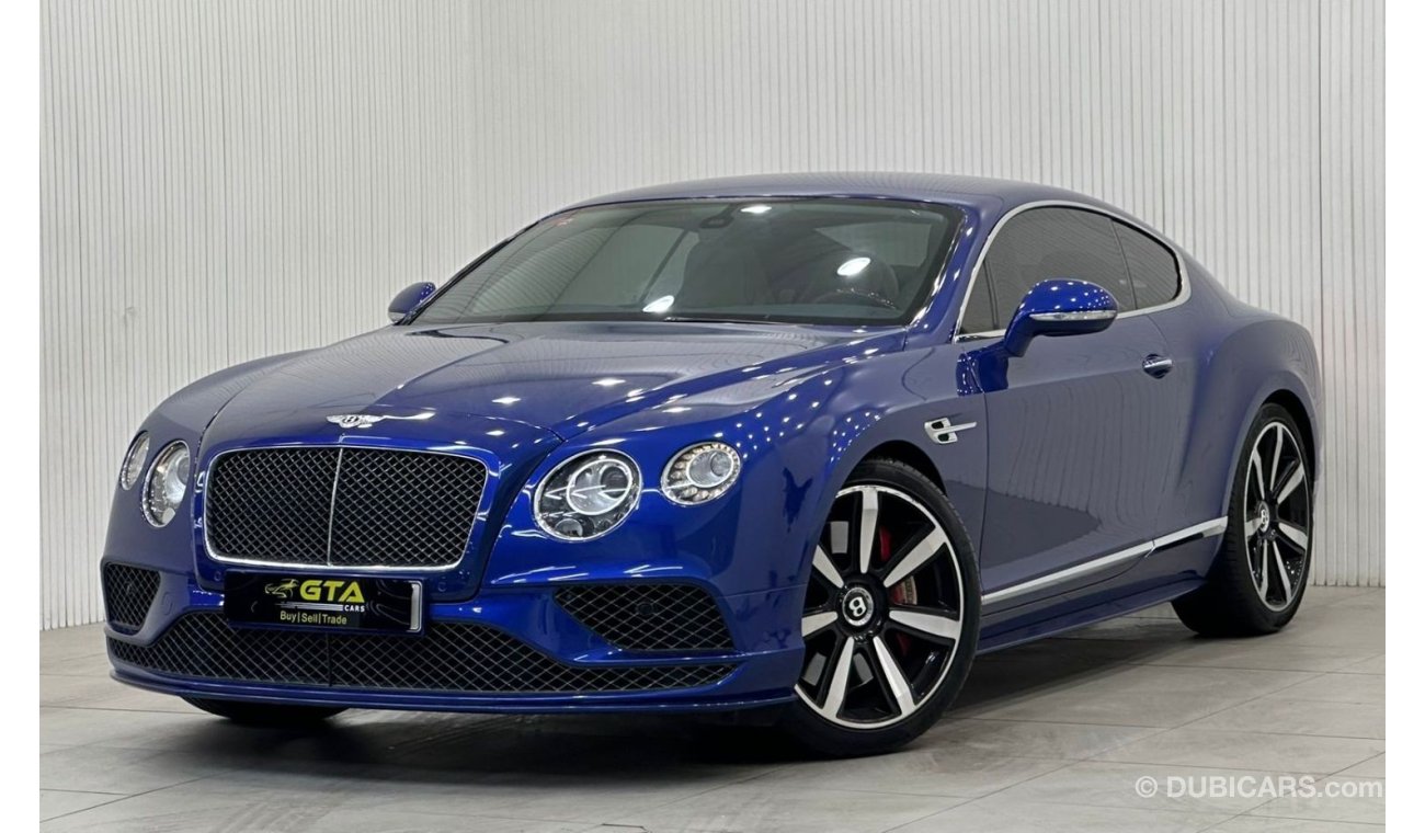 بنتلي كونتيننتال جي تي 2016 Bentley Continental GT Speed, Full Service History, GCC