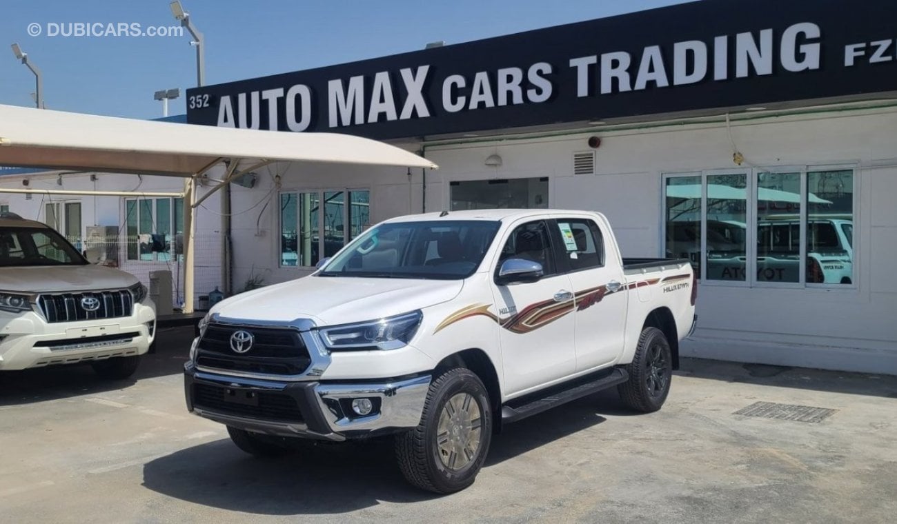 تويوتا هيلوكس Hilux Double Cabin GLX-A/T 2.7L 2024 Model Year Color White