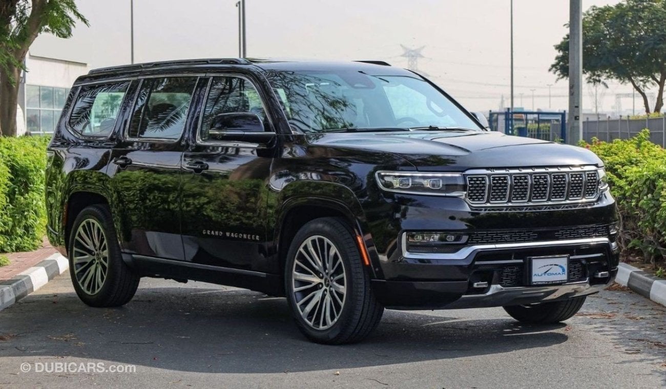 جيب جراند واجونير Series III Plus Luxury I6 3.0L TT 4X4 , 2023 GCC , 0Km , (ONLY FOR EXPORT)