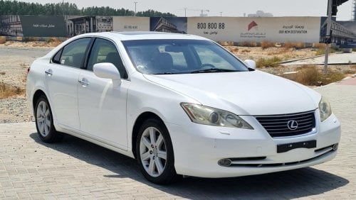 لكزس ES 350 موديل 2008 خليجي فل مواصفات فتحه وجلد ومثبت سرعه