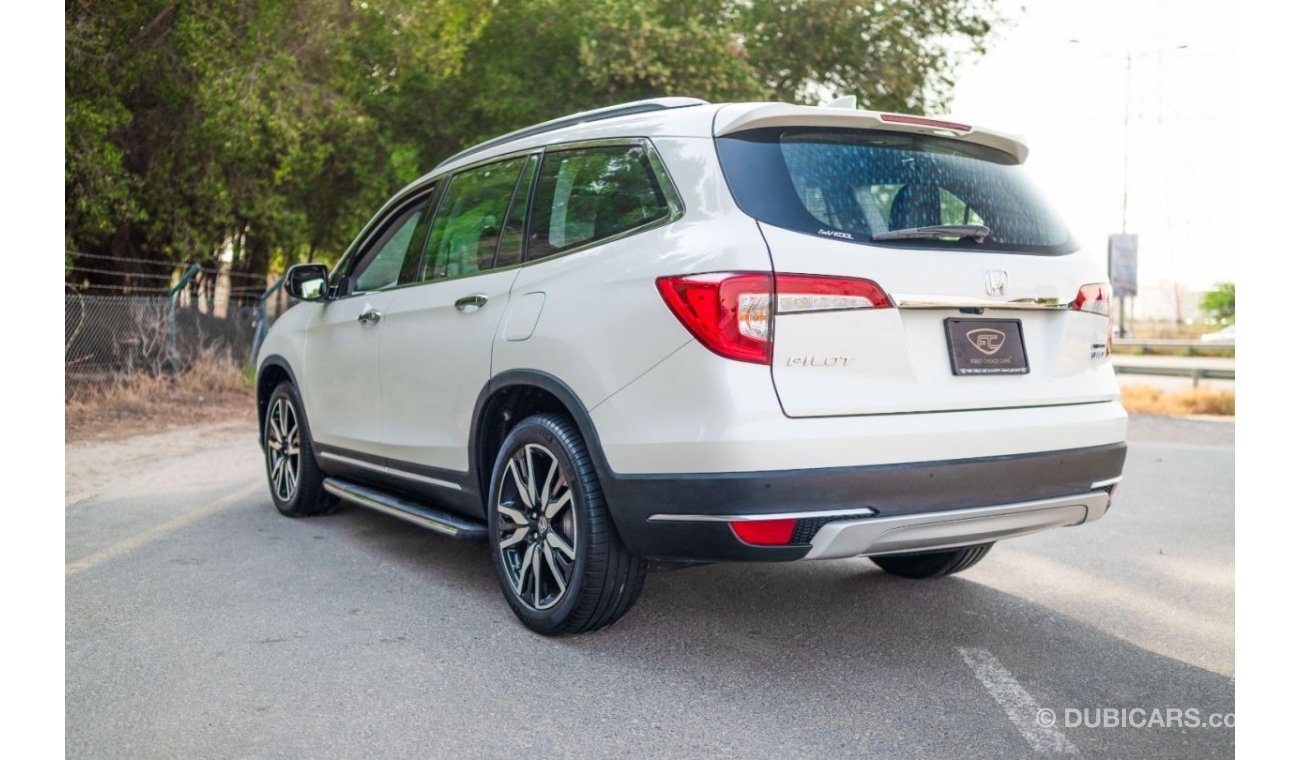 هوندا بايلوت AED 1,684/month | 2019 | HONDA PILOT | TOURING AWD | FULL SERVICE HISTORY | H00409