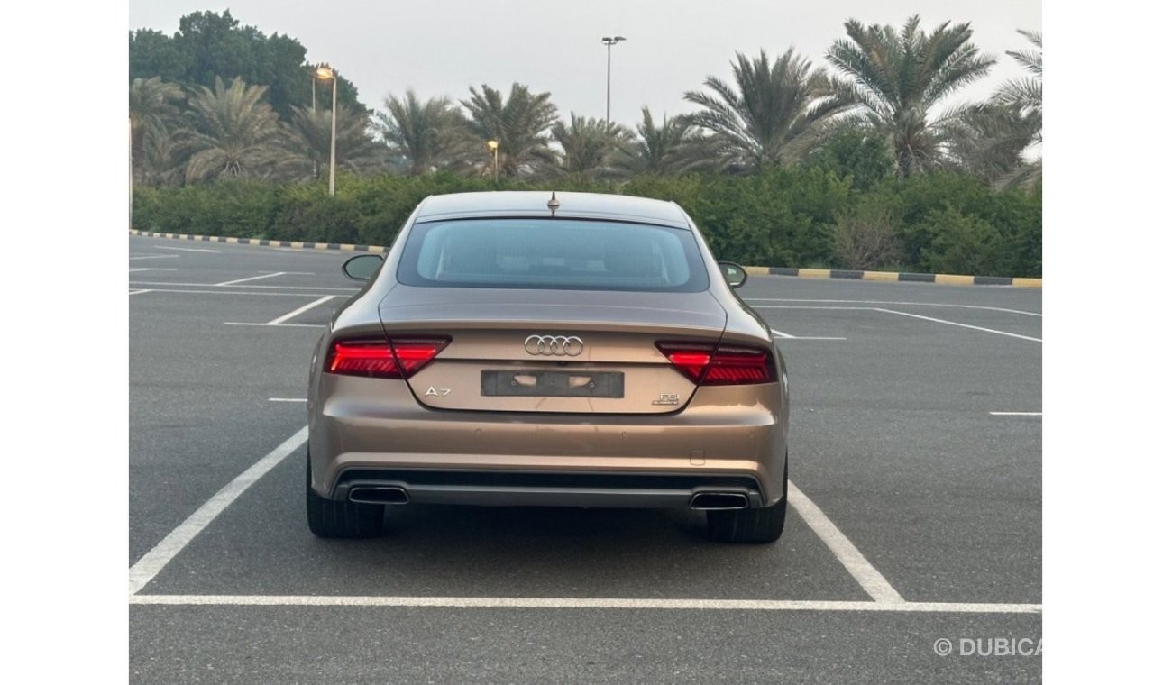 Audi A7 35 FSI quattro Exclusive MODEL 2015 GCC CAR PERFECT CONDITION INSIDE AND OUTSIDE FULL OPTION PANORAM