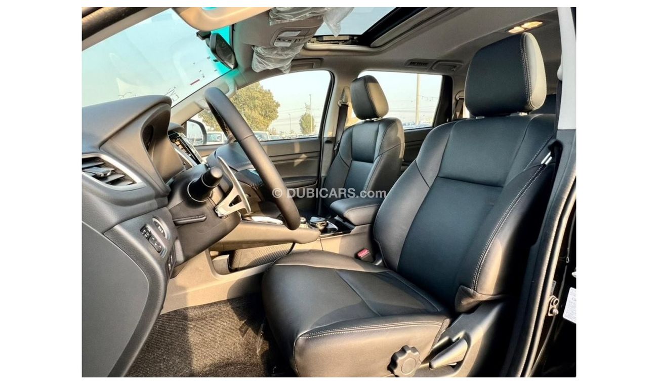 Mitsubishi Montero Montero Sport 2021 3.0L E72+ | GCC specs 4x4 (Sunroof/Heating Seats) | Black/Black Leather Interior