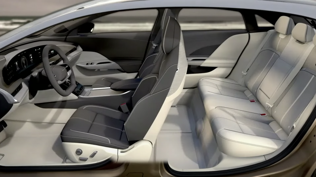 لوسيد اير interior - Seats