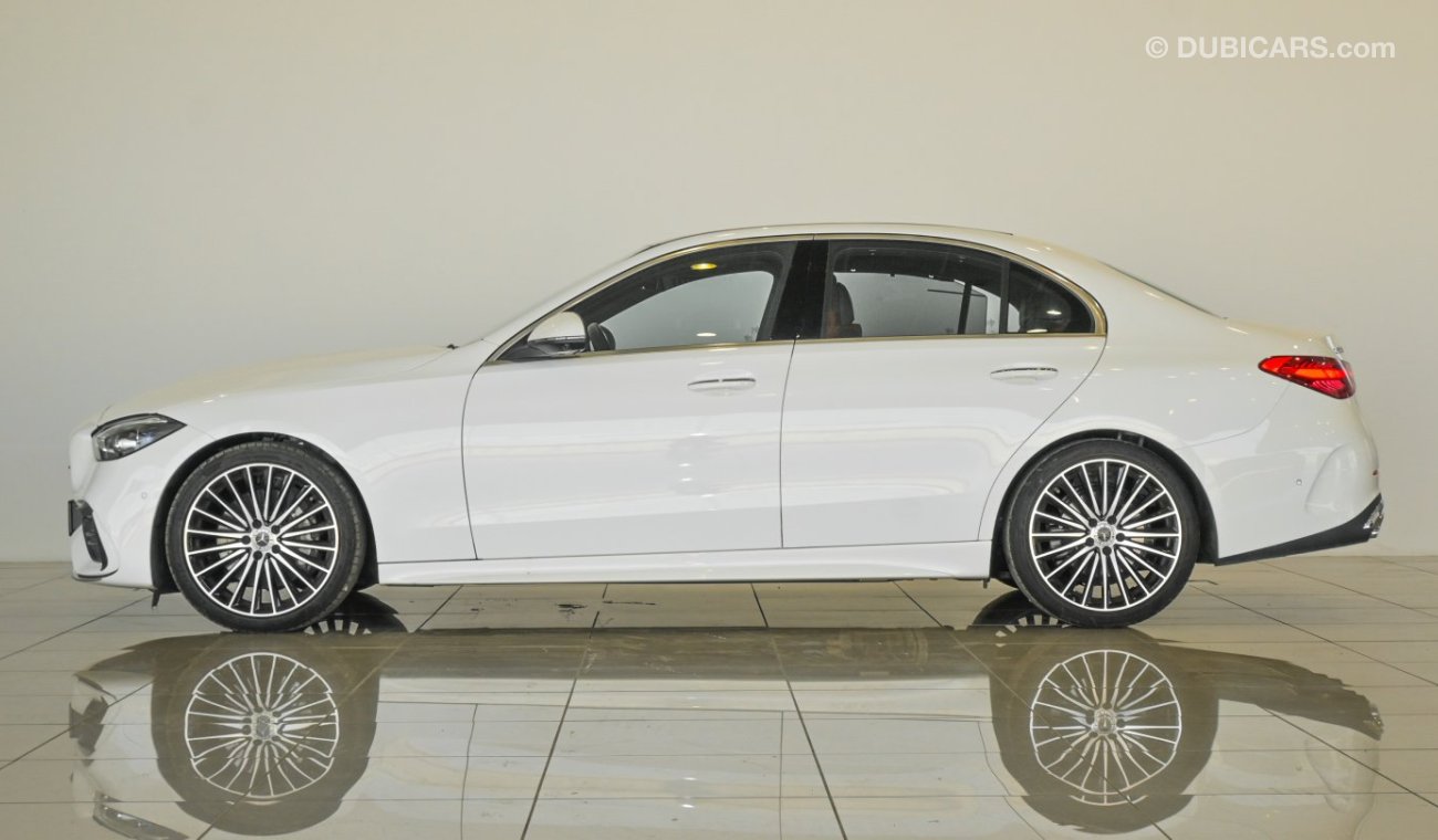 مرسيدس بنز C200 SALOON / Reference: VSB 33418 Certified Pre-Owned with up to 5 YRS SERVICE PACKAGE!!!