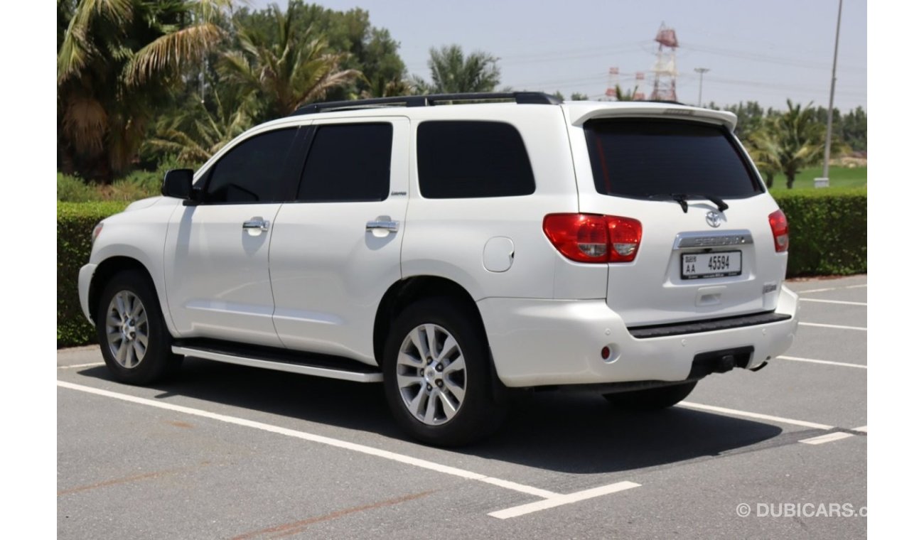 Toyota Sequoia Limited Top TOYOTA SEQUOIA LIMITED / GCC / FREE ACCIDENT / 2013 /