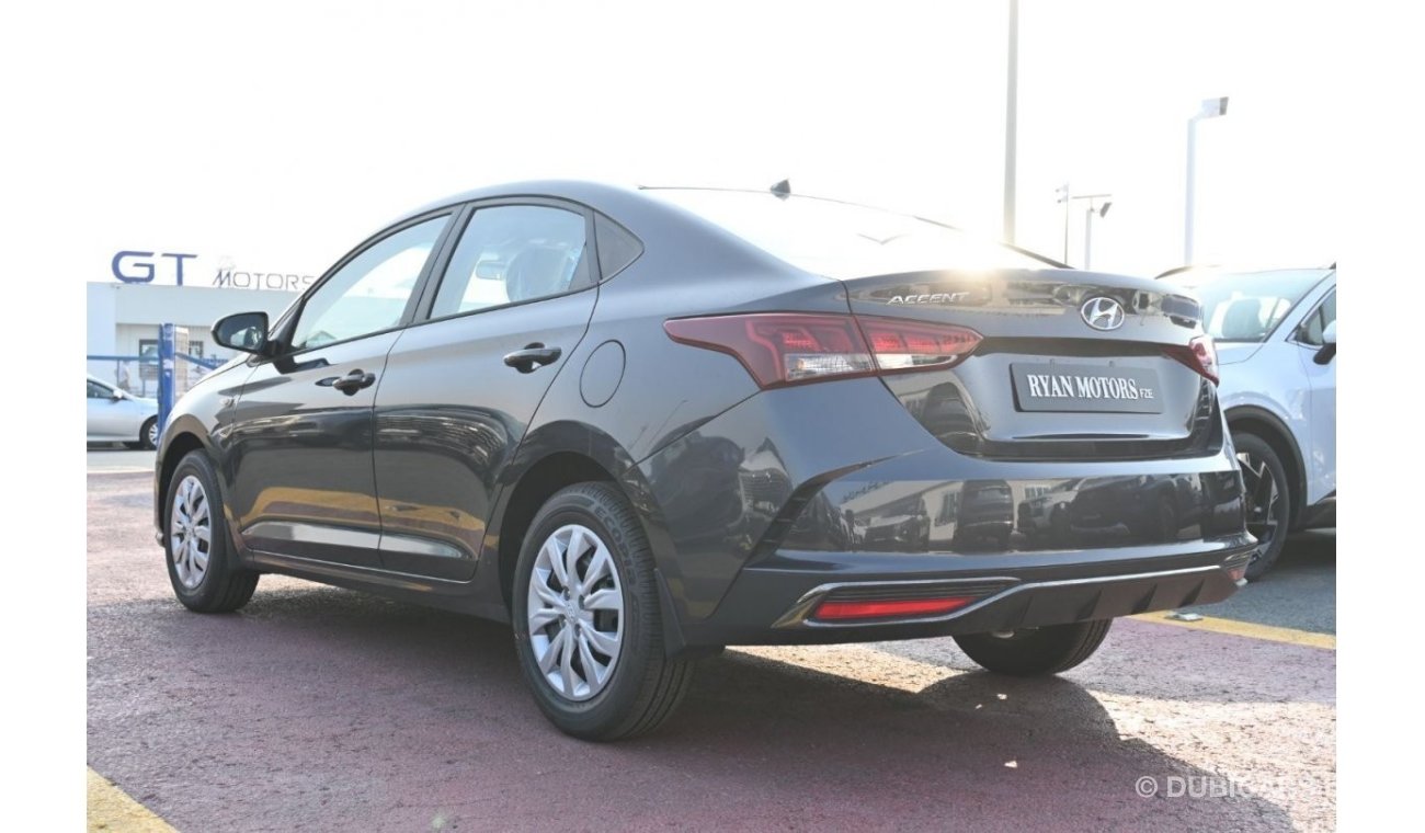 هيونداي أكسنت Hyundai Accent 1.4L Petrol Basic Option, FWD, Color Grey, Model 2023