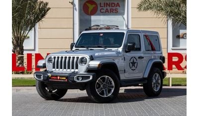 جيب رانجلر Sahara 3.6L A/T (5 Seater) Jeep Wrangler Sahara 2022 GCC under Agency Warranty with Flexible Down-Pa