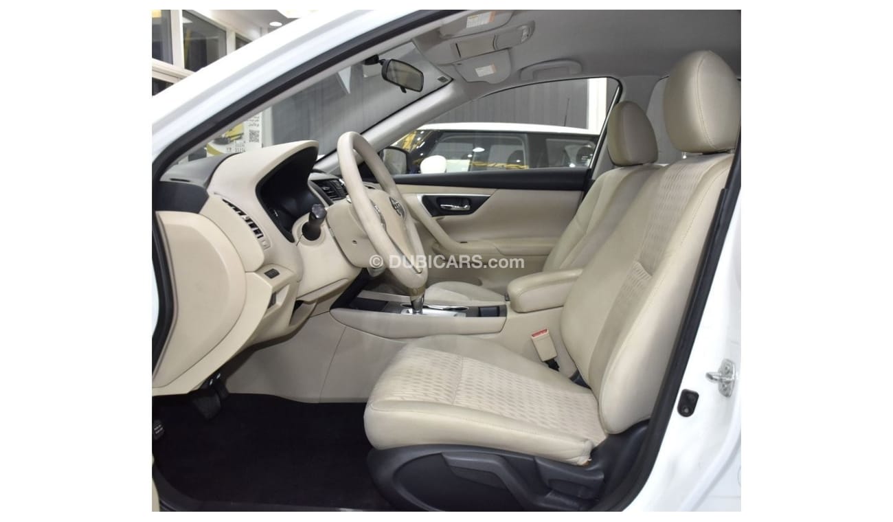 نيسان ألتيما EXCELLENT DEAL for our Nissan Altima 2.5 S ( 2018 Model ) in White Color GCC Specs