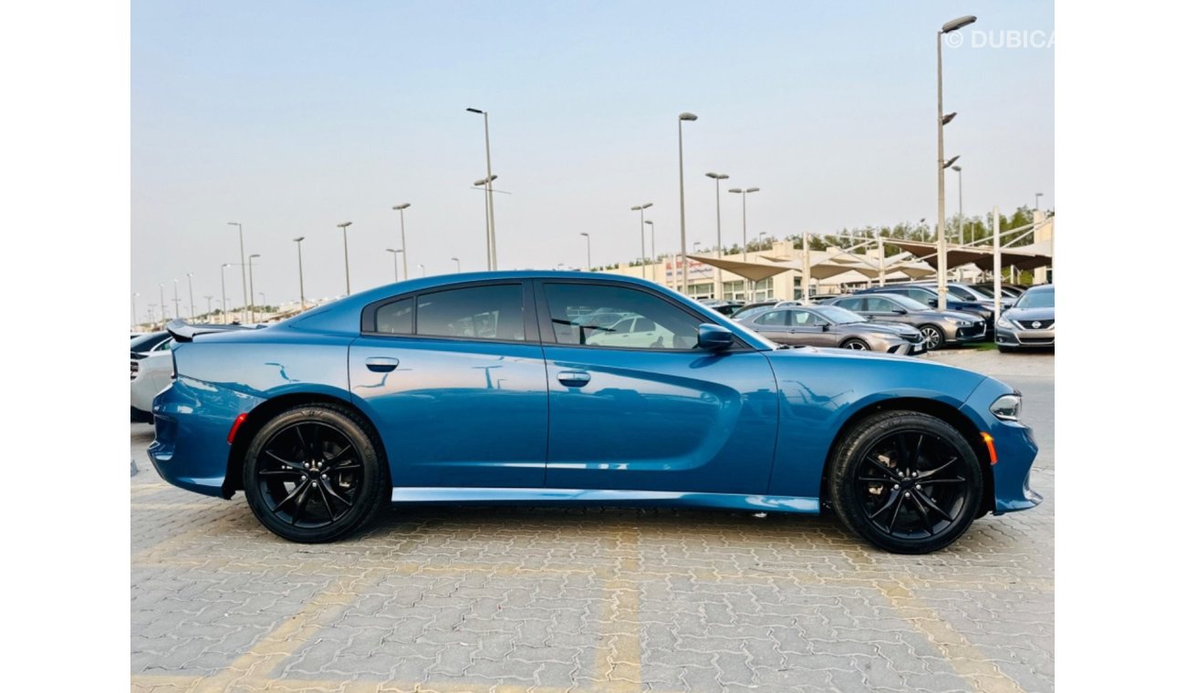 Dodge Charger SXT MONTHLY 1150/- AED | Custom Rims | Touch Screen | #87853