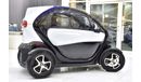 رينو تويزي EXCELLENT DEAL for our Renault Twizy ( 2019 Model ) in White / Black Color Korean Specs