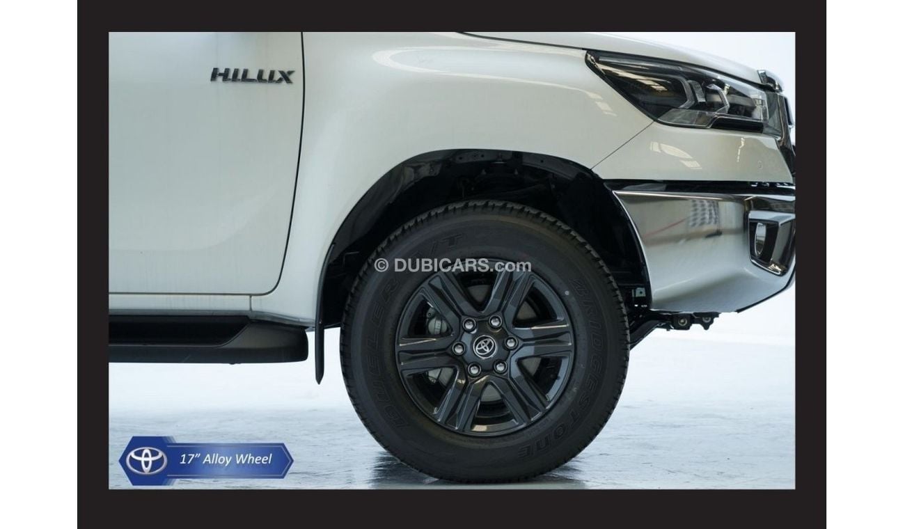 تويوتا هيلوكس TOYOTA HILUX 2.4L GLX 4X4 D/C HI(i) A/T DSL Export Only 2024 Model Year