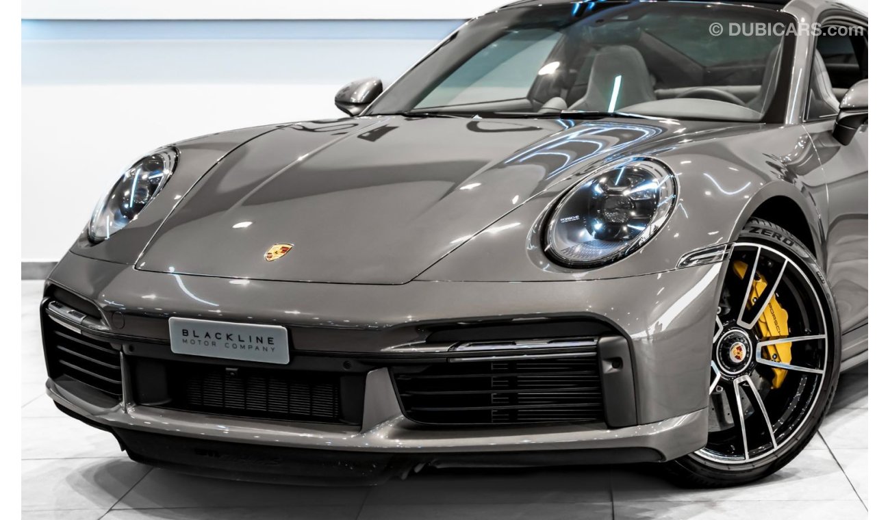 بورش 911 توربو S 2024 Porsche 911 Turbo S, 2029 Porsche Warranty, Slate Grey Interior, Very Low KMs, GCC