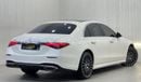 مرسيدس بنز S 580 4MATIC Exclusive 4.0L 2022 Mercedes S580 4Matic, 1 Year Warranty, Full Service History, GCC