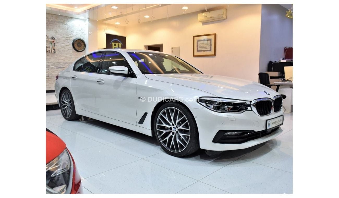 بي أم دبليو 530i EXCELLENT DEAL for our BMW 530i Sport Line 2017 Model!! in White Color! GCC Specs