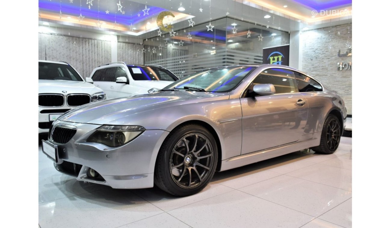 BMW 645 EXCELLENT DEAL for our BMW 645Ci 2005 Model!! in Grey Color! Japanese Specs