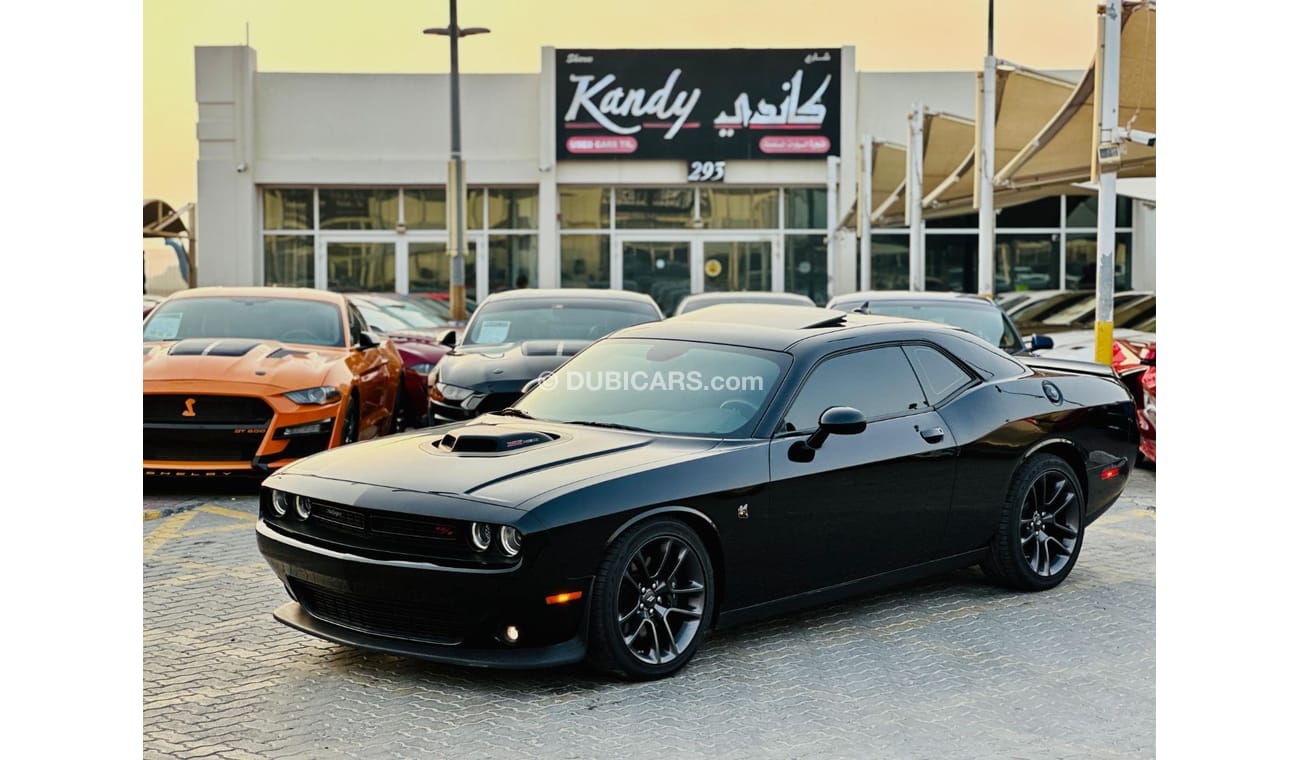 Dodge Challenger SRT ScatPack Shaker | Monthly AED 2600/- | 0% DP | Sunroof | Big Screen | # 44580