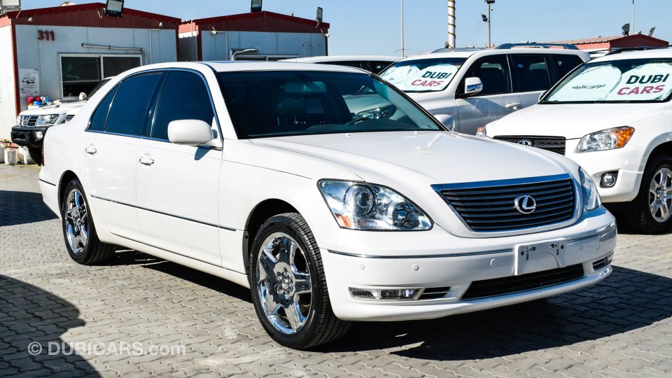 Lexus LS 430 Clean Title for sale: AED 40,000. White, 2004