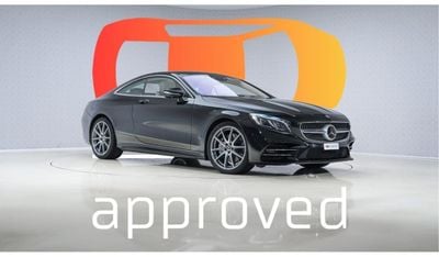 مرسيدس بنز S 450 AMG Coupe - 2 Years Approved Warranty - Approved Prepared Vehicle