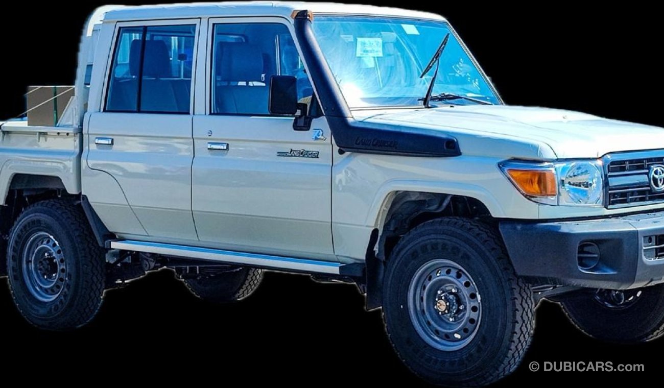 تويوتا لاند كروزر Toyota Land Cruiser 79 4.0L DC V6 6 seater Vinyl - AC 2x Airba