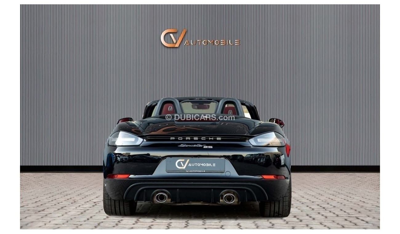 Porsche 718 Boxster (25 Years Edition) - GCC Spec - With Warranty