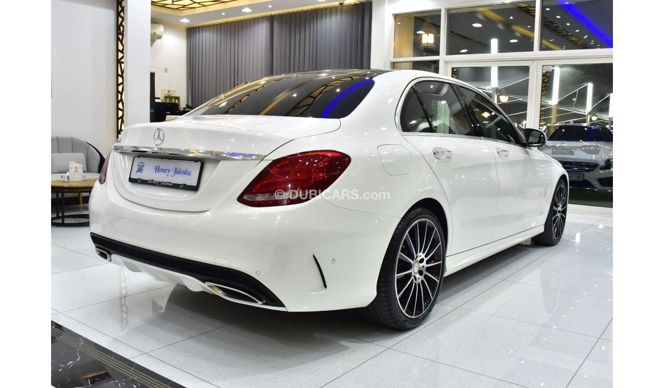 مرسيدس بنز C200 EXCELLENT DEAL for our Mercedes Benz C200 ( 2015 Model ) in White Color GCC Specs