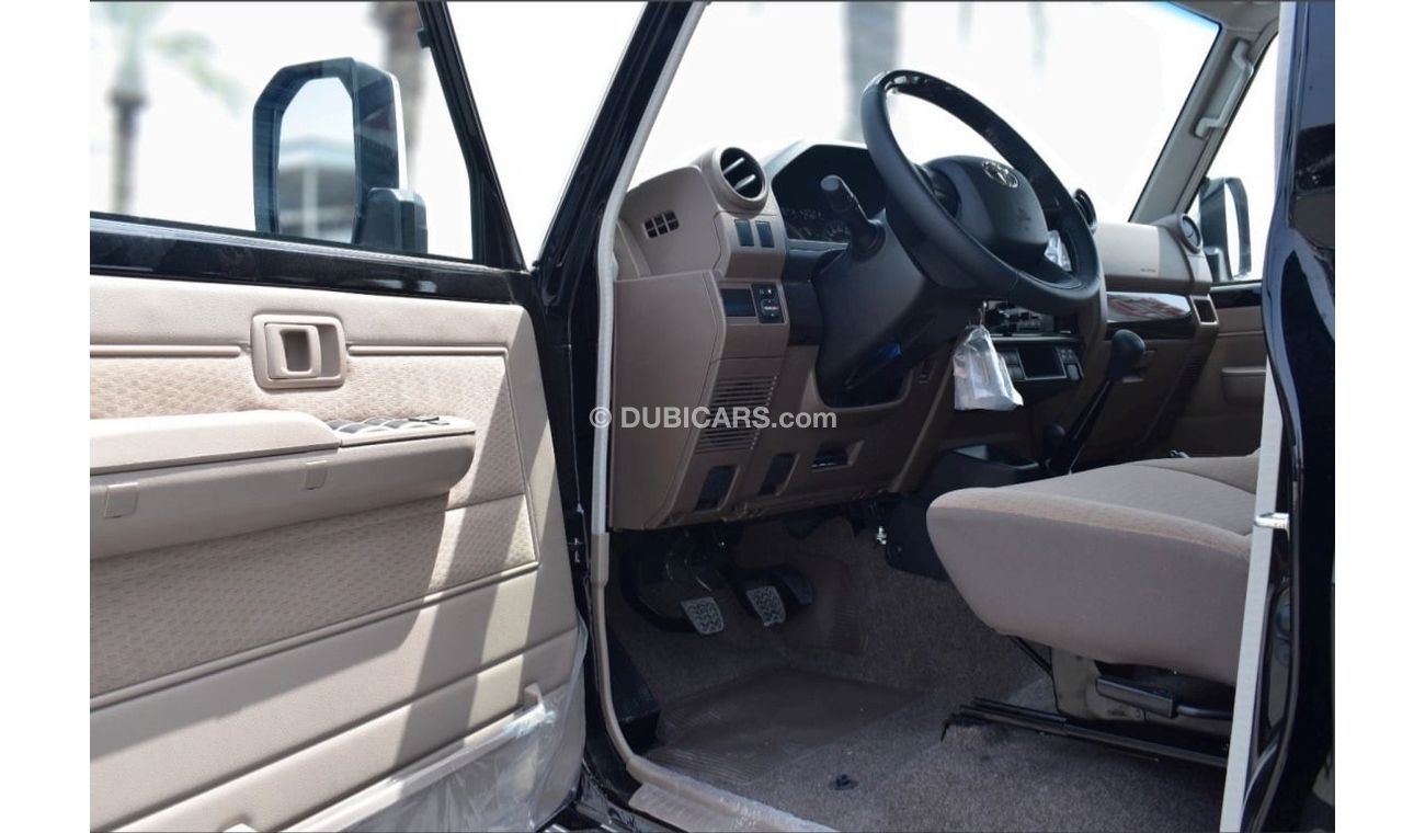 Toyota Land Cruiser Hard Top 2024 MODEL: TOYOTA LC HARDTOP 4.0L M/T LC76 STD 5DR, 5STR, RR DIFF, FR BENCH SEAT