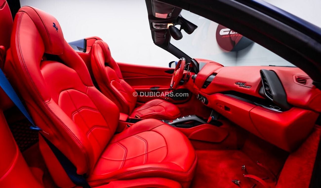 فيراري 488 Spider 2019 - GCC - Under Warranty and Service Contract