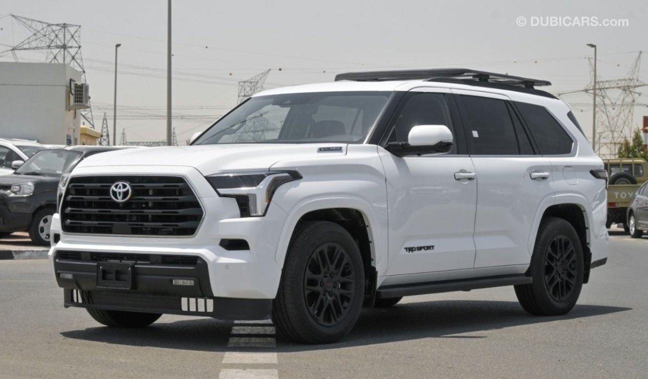 تويوتا سيكويا Brand New Toyota Sequoia SR5 SEQ35-P-23-SR5-01 3.5TT | Petrol | White/Black | 2023 | For Export