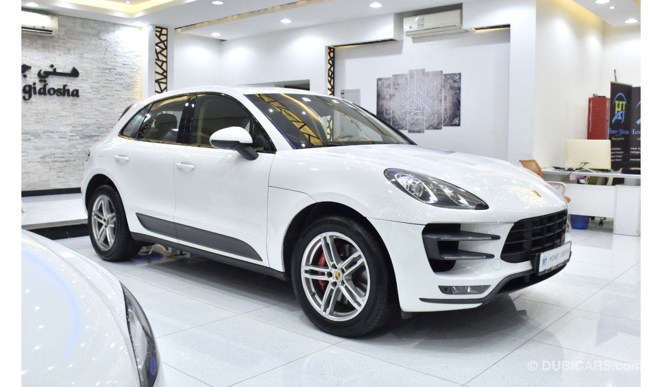 بورش ماكان T EXCELLENT DEAL for our Porsche Macan Turbo ( 2014 Model ) in White Color GCC Specs