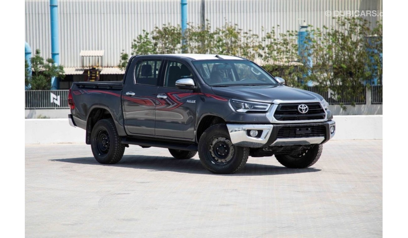 Toyota Hilux 2023 Toyota Hilux 4x4 DC 2.8 - Grey inside Maroon | Export Only