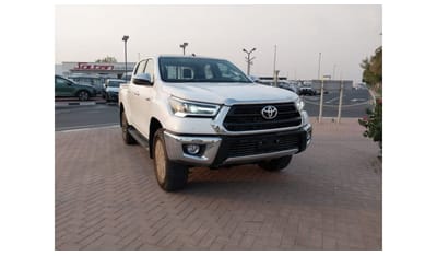 تويوتا هيلوكس 4X4 A/T 2.4L Diesel white color double cabin 2023 model only for Export