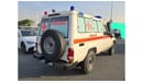 تويوتا لاند كروزر هارد توب Land Cruiser hardtop ambulance 4.5L diesel 4WD 2024