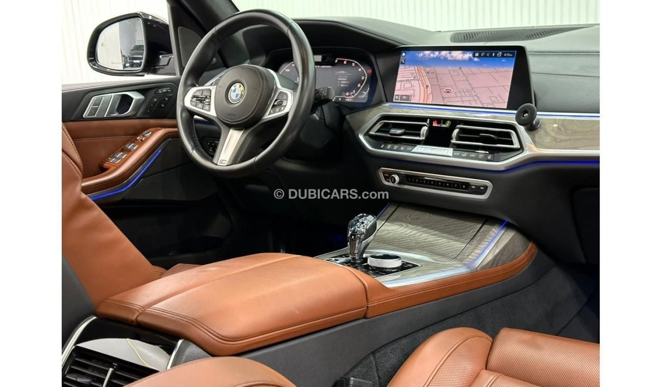 بي أم دبليو X7 2021 BMW X7 M50i M-Sport, Feb 2026 BMW Warranty + Service Pack, Full Options, Low Kms, GCC