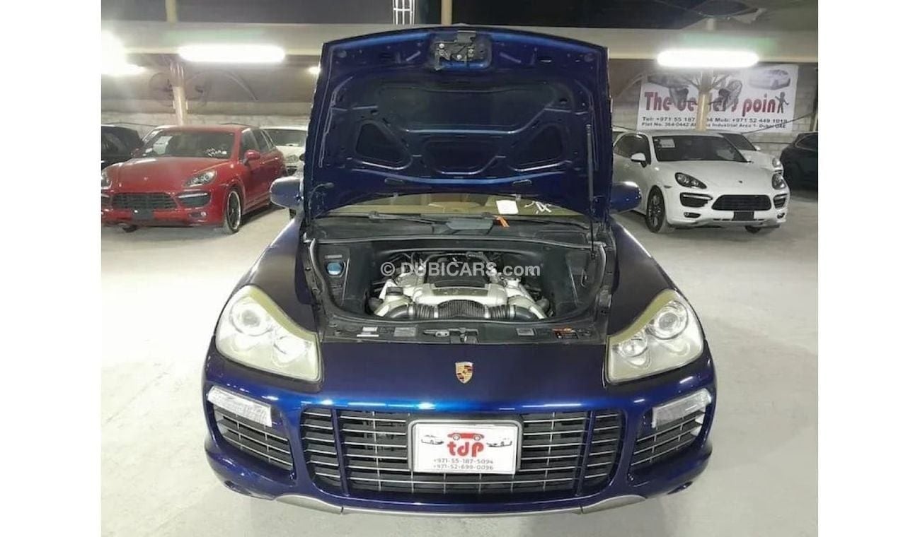 بورش كايان PORSCHE CAYENNE TURBO 4.8L 2008, WITH BEIGE LEATHER SEATS, SUNROOF AND MORE..