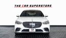 Mercedes-Benz S 500 4MATIC 3.0L 2021-MERCEDES BENZ S500 LONG 4matic+ FIRST EDITION AMG LINE-SERVICE HISTORY-1 YEAR WARRA