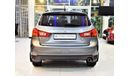 Mitsubishi ASX Mitsubishi ASX 2013 Model!! in Grey Color! GCC Specs