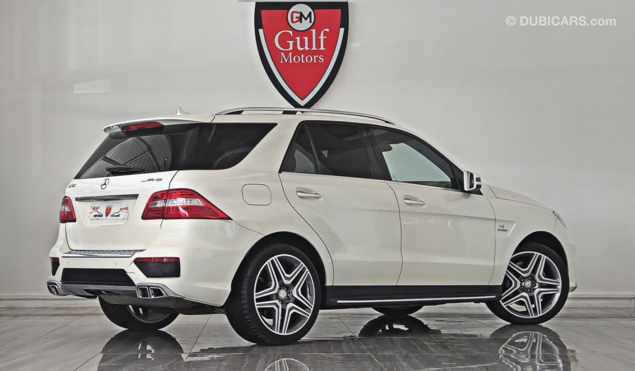 مرسيدس بنز ML 63 AMG Mercedes-Benz ML 63 AMG 5.5L-8CYL-Excellent Condition GCC Specs