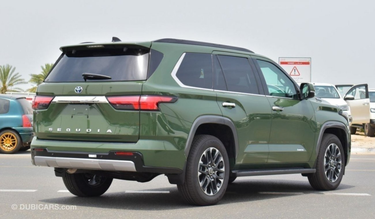 تويوتا سيكويا Brand New Toyota Sequoia SEQ35-LTDH3.5L 3.5L | Green Armey/Black | 2023 | Hybrid