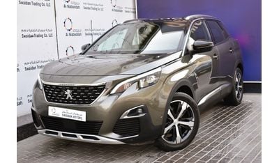 Peugeot 3008 AED 879 PM  1.6 TC AT GT LINE GCC DEALER WARRANTY