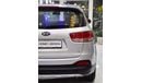 Kia Sorento EXCELLENT DEAL for our KIA Sorento AWD V6 ( 2016 Model ) in Silver Color GCC Specs