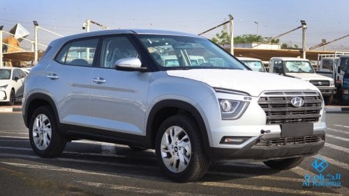 Hyundai Creta 5 Door 5 Seater Crossover Exterior color - Silver Interior Color _ Beige Gray 17inch Wheel Size 1.5L