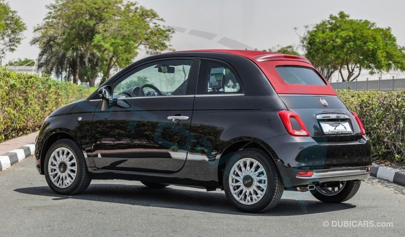 Fiat 500 (НА ЭКСПОРТ , For Export) Cabrio 1.4L FWD , 2024 GCC , 0Km , Без пробега