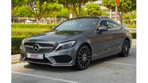 مرسيدس بنز C200 AMG باك 2018 Mercedes-Benz C200 Coupe RWD 1.5L