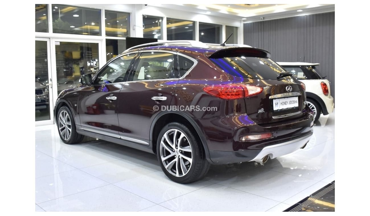 Infiniti QX50 EXCELLENT DEAL for our Infiniti QX50 ( 2017 Model ) in Burgundy Color GCC Specs