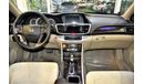 Honda Accord Amazing Honda Accord 2014 Model!! in White Color! GCC Specs