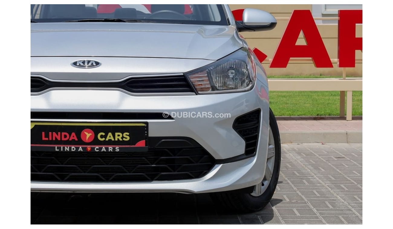 كيا ريو Kia Rio 2021 GCC under Agency Warranty with Flexible Down-Payment.