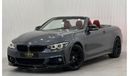 بي أم دبليو 420i M سبورت 2018 BMW 420i M-Kit Convertible, Warranty, Service History, Low Kms, GCC