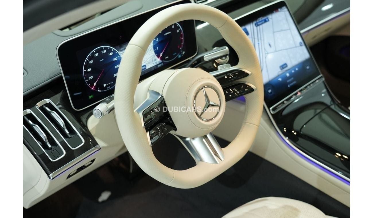 مرسيدس بنز S 500 4MATIC 3.0L 2024 Mercedes-Benz S500 3.0TC+E V6 | Brand New | Black with Beige Interior | 5-Year Warr